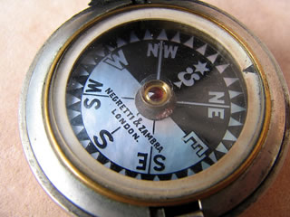 Close up view of mother of pearl dial